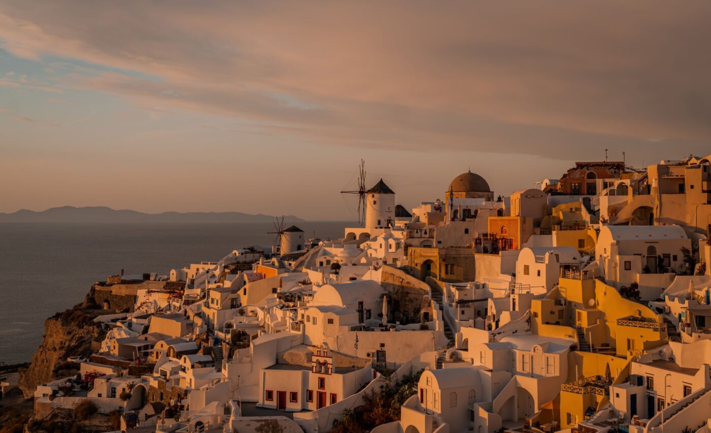 Santorini at Sunset