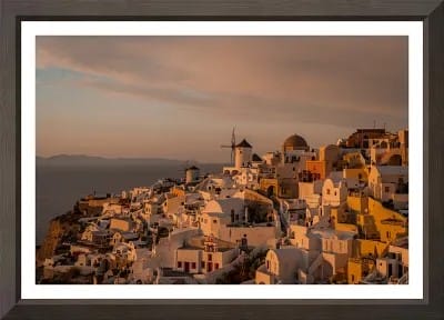 Sunset in Santorini