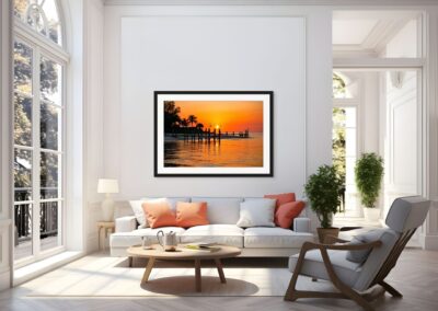 Sunset Hour on the Island