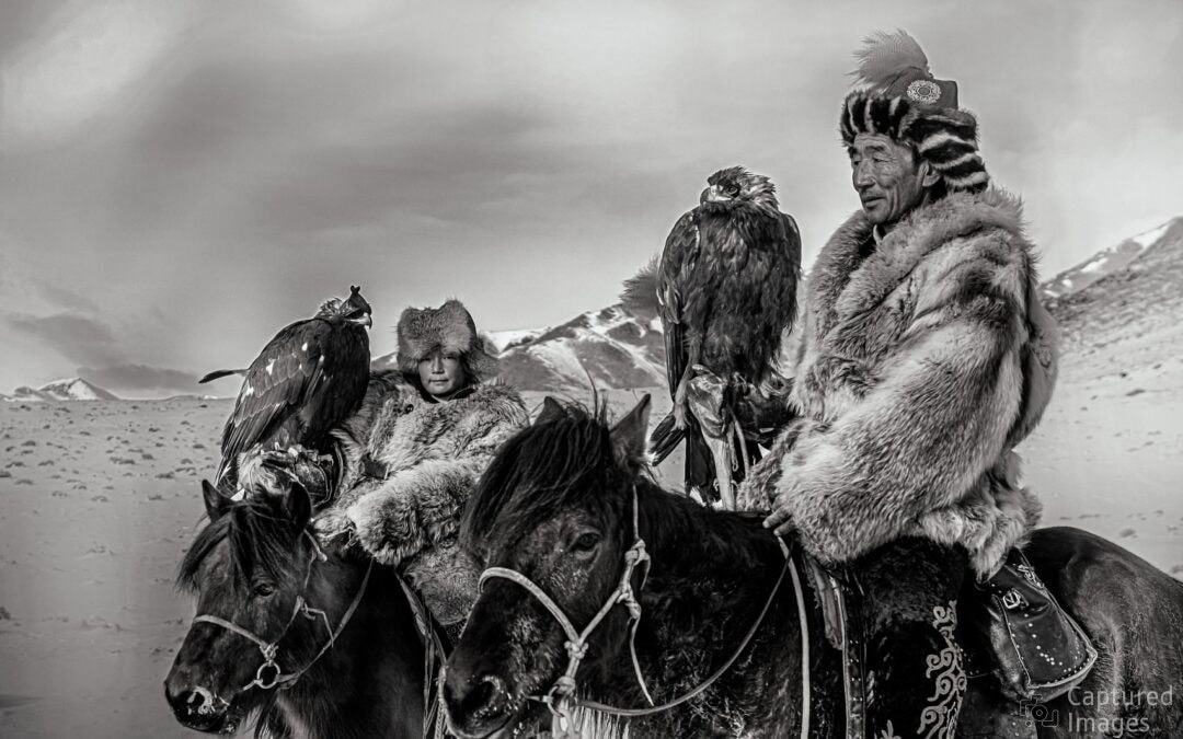 Riding Proud with his Daughter